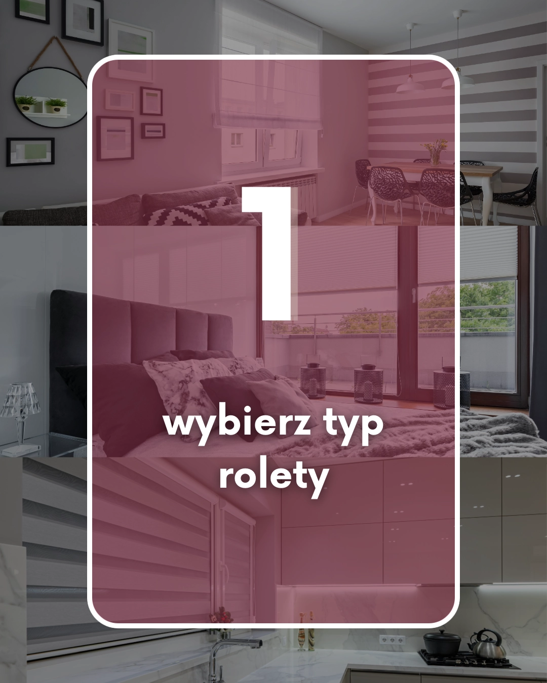 Krok 1 – Wybierz typ rolety