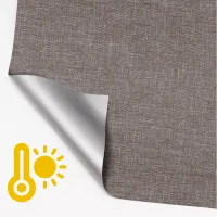 Tkanina Blackout 0015 Jasny brąz melanż